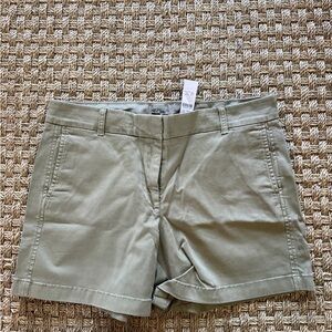 J. Crew Olive Chino Bermuda Shorts